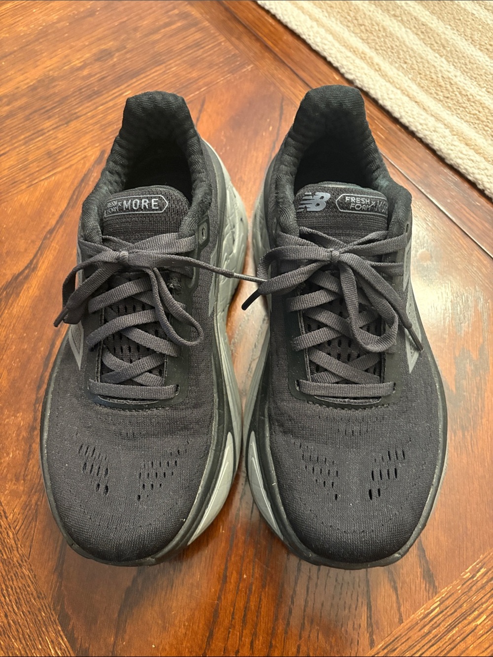 New Balance Women’s Black and Gray Athletic Shoes